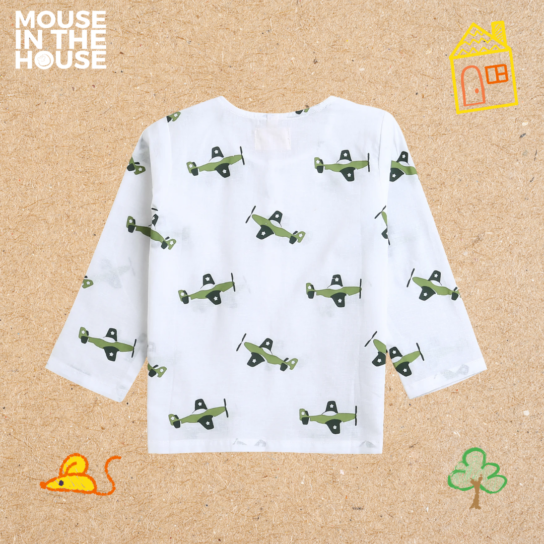 Fighter Plane- Unisex Nightwear