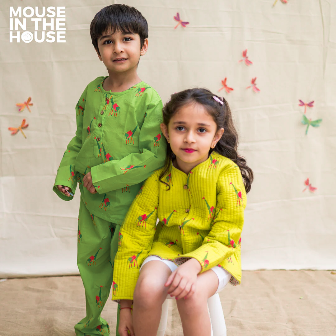 Green Triangle- Unisex Nightdress