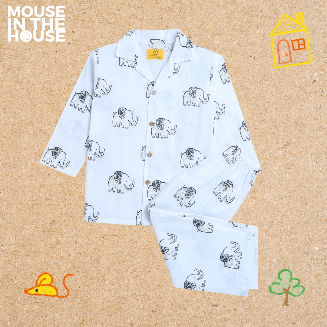 A Stomping Elephant- Unisex Nightdress