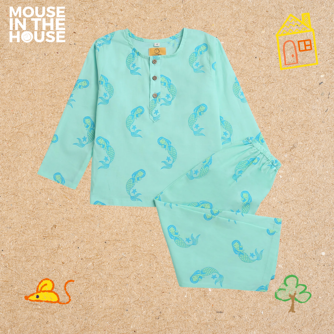 Adella The Mermaid- Unisex Nightdress