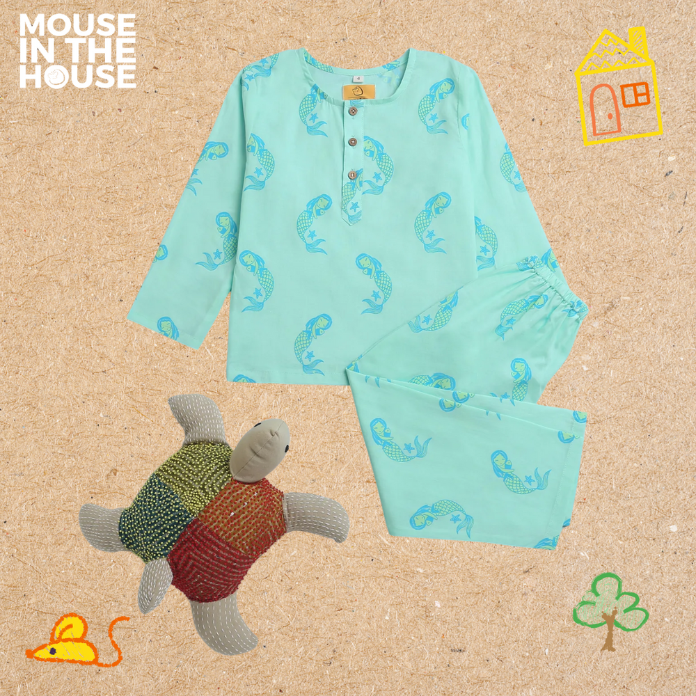 Adella The Mermaid- Unisex Nightdress thumbnail 4