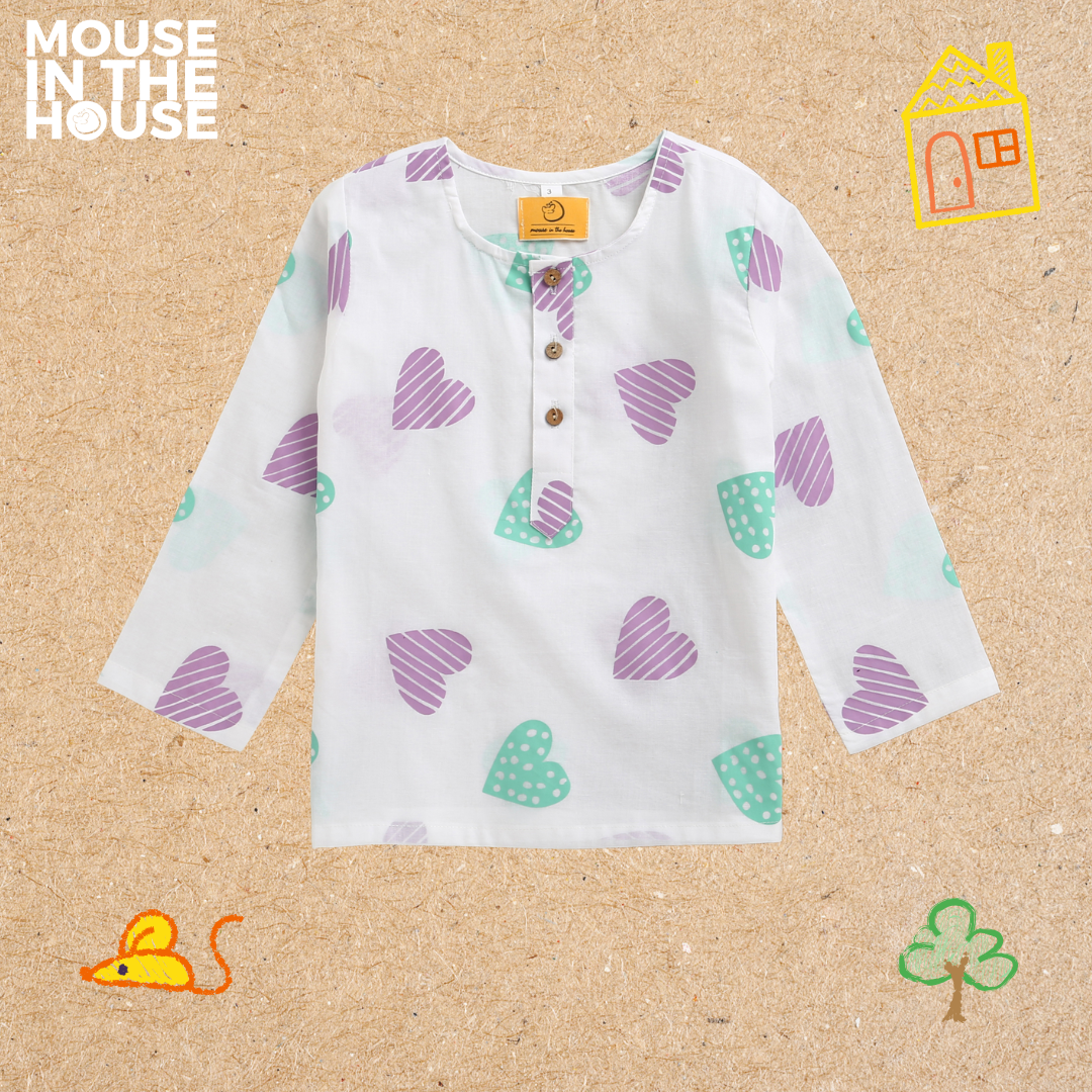 Heart to Heart - Unisex Nightwear