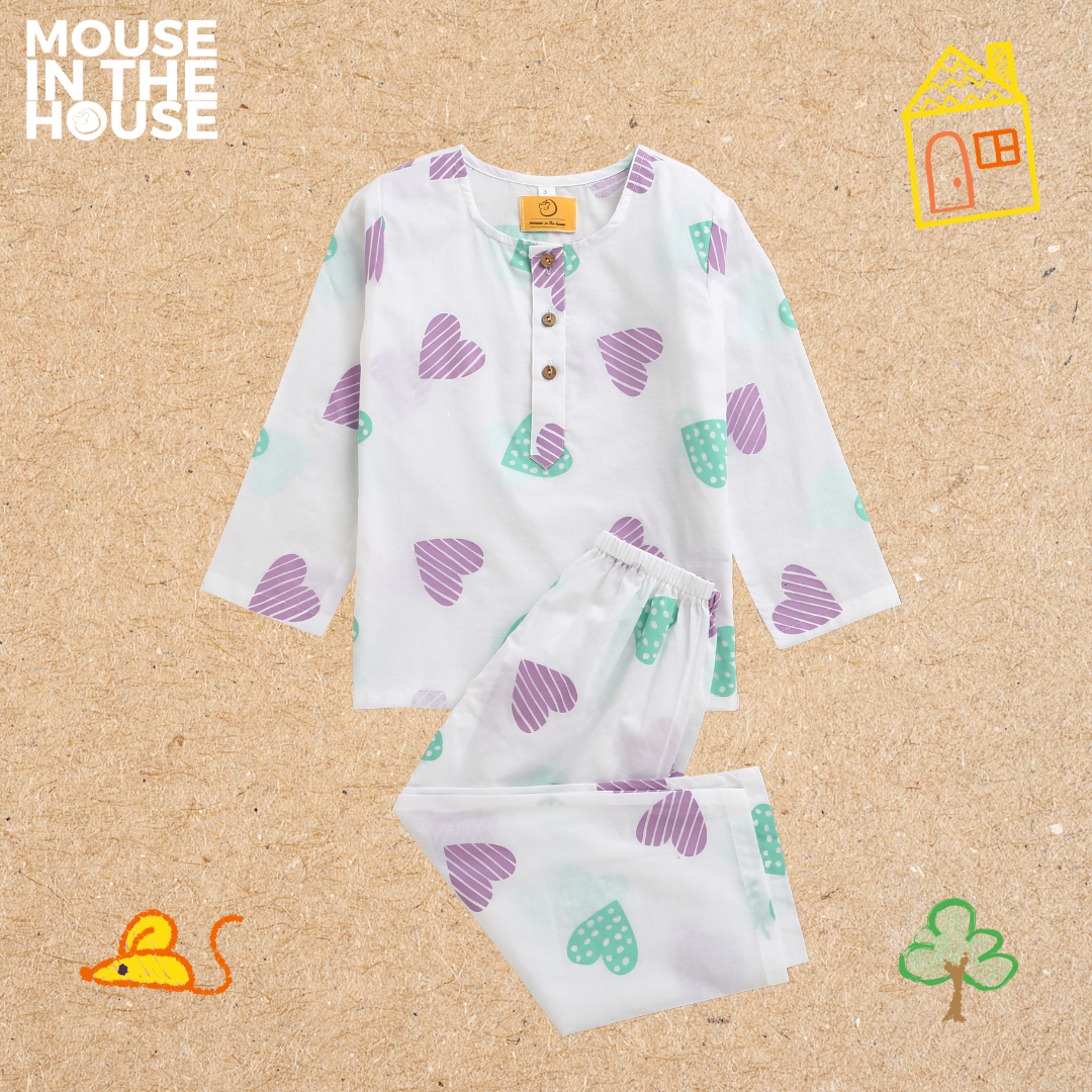 Heart to Heart - Unisex Nightwear