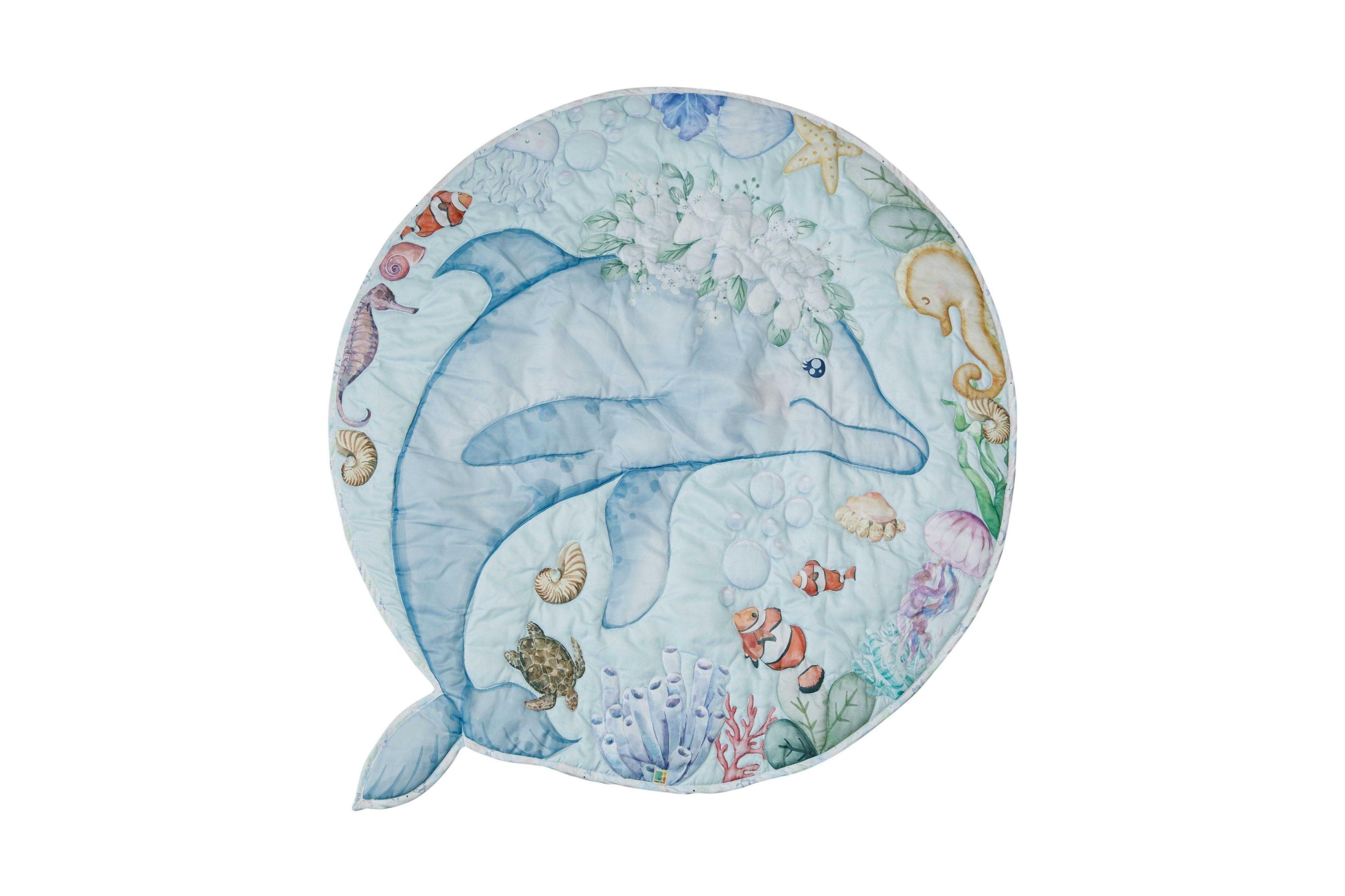 Round Dolphin Playmat - Bombay Toy Company