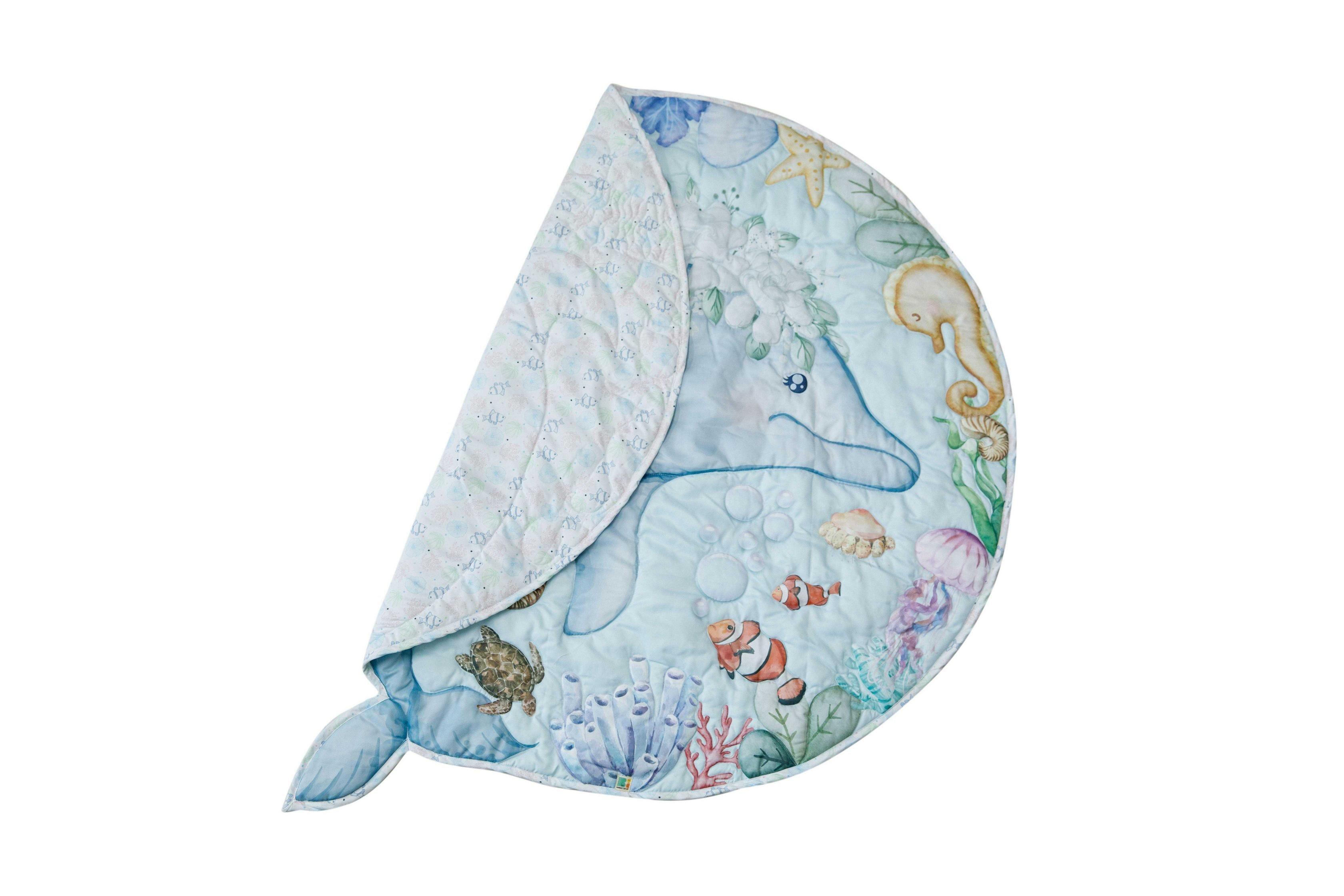 Round Dolphin Playmat - Bombay Toy Company