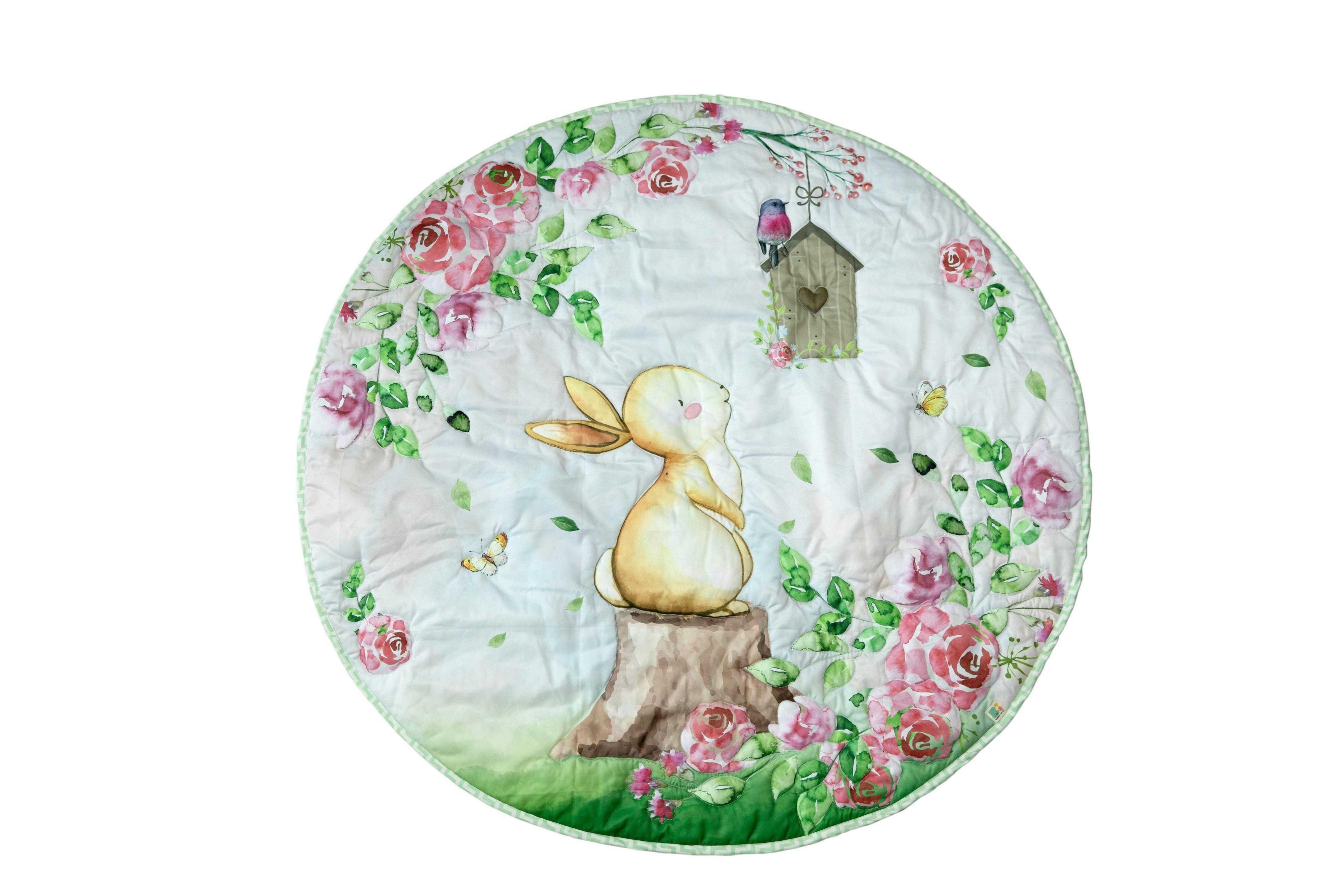 Round Bunnies Playmat - Bombay Toy Company