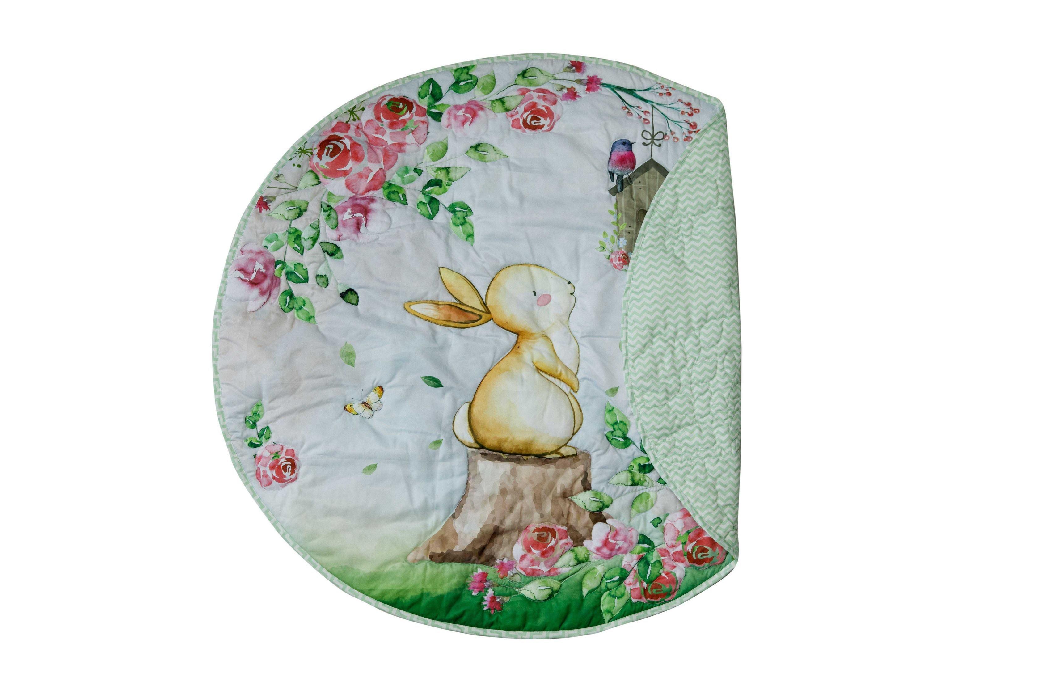 Round Bunnies Playmat - Bombay Toy Company