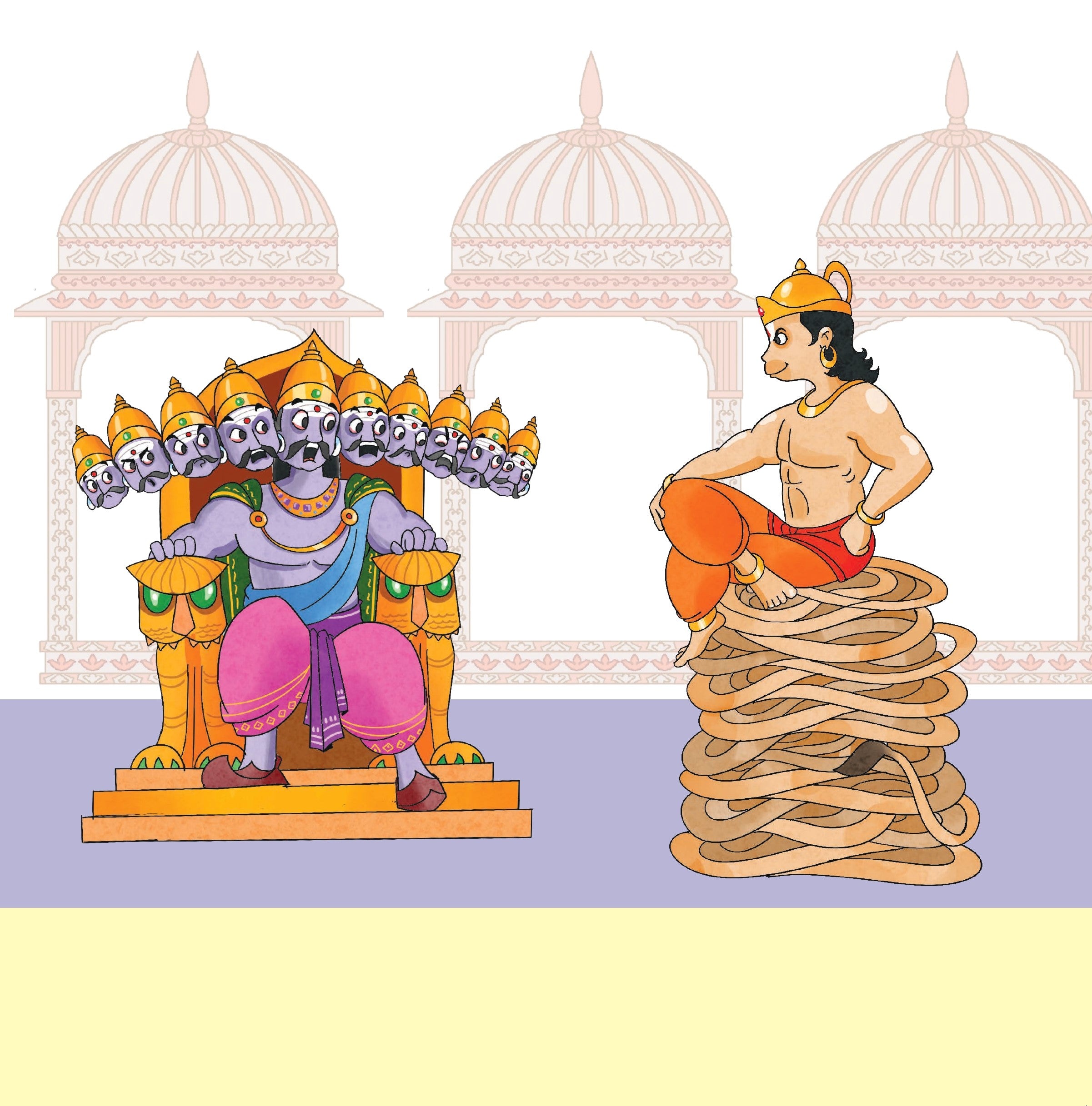 Hanuman Helps Me Count - Teach Numbers, Counting and about Hanuman with this fun and informative picture book! Paperback