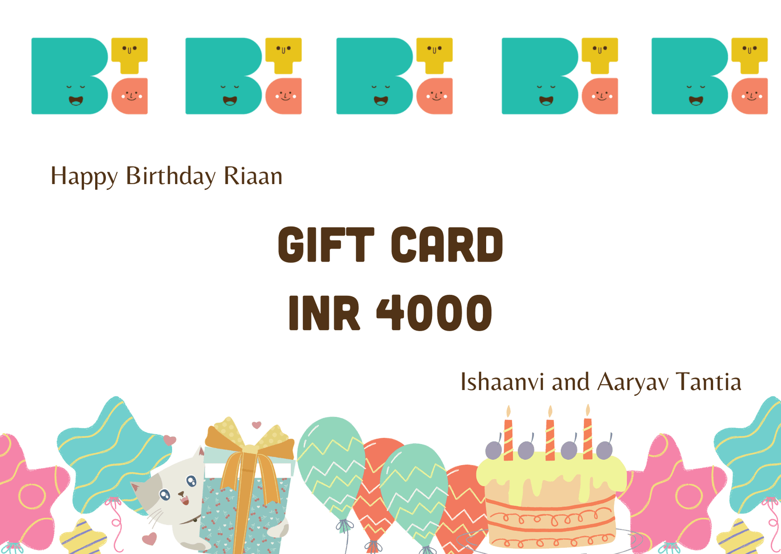 Bombay Toy Company Gift Card image 3