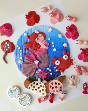 Play Dough Theme Kit | Mermaid