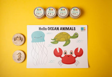 Play Dough Kit | Hello Ocean Animals