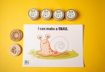 Play Dough Kit | I can make a Snail