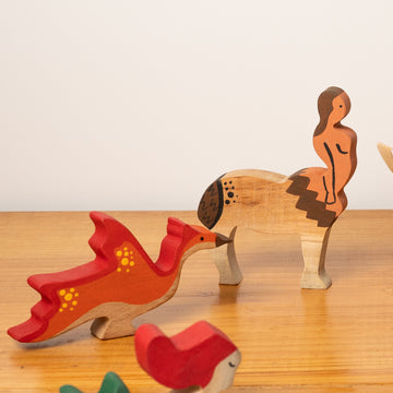 Wooden Mythical Creatures Toy | Set of 6