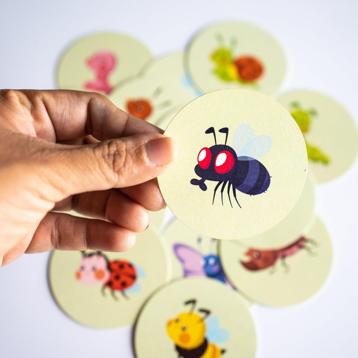 Memory Card Game for Kids | Insects Matching Game | Fun & Educational ...