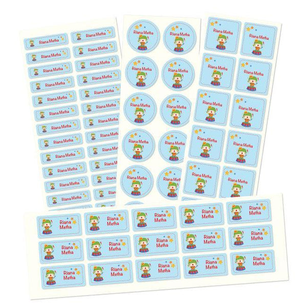 Personalised Name Labels | Name labels for School | India Circus