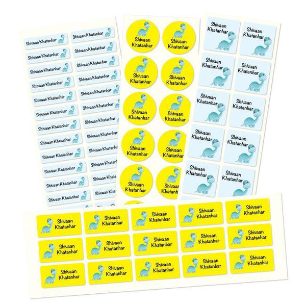 Personalised Name Labels | Name labels for School | Adorable Dinosaurs