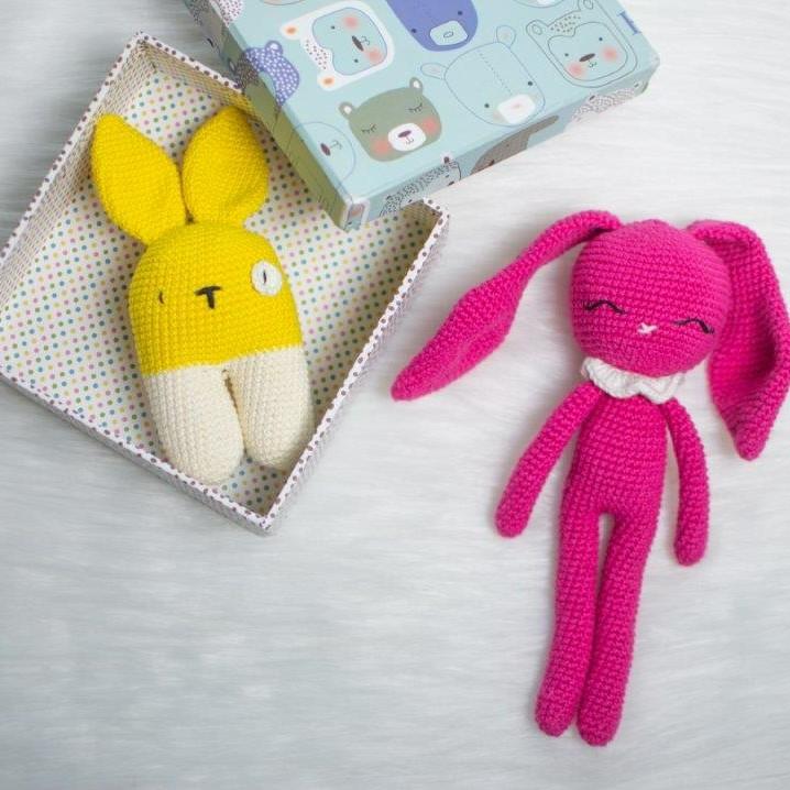 Crochet Doll | Hopper and Bubblegum